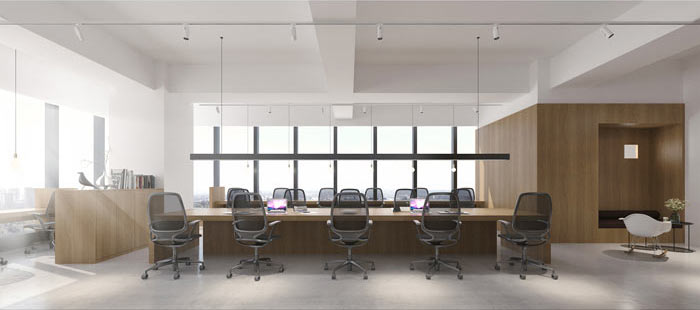 商貿公司辦公室裝修設計效果圖