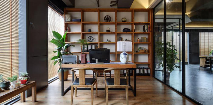 進出口貿易公司辦公室裝修設計效果圖