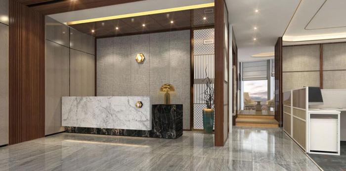 杭州老余杭辦公室裝修設計效果圖