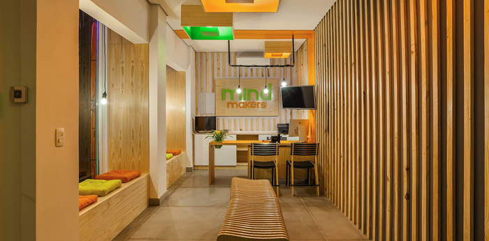 少兒編程培訓學校裝修設計效果圖