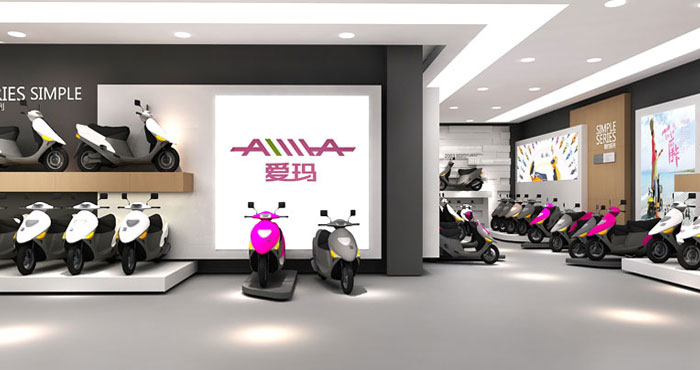 愛(ài)瑪電動(dòng)車裝修設(shè)計(jì)案例