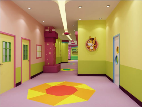 地面鋪設要色彩、圖案、鋪設構成變化