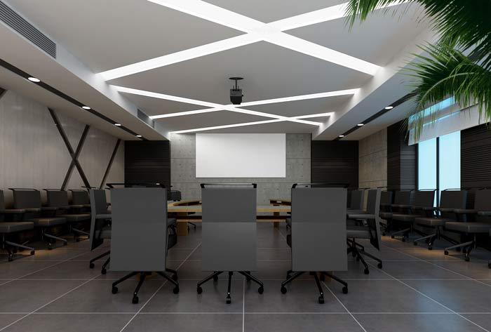 現代風格辦公室裝修設計案例效果圖