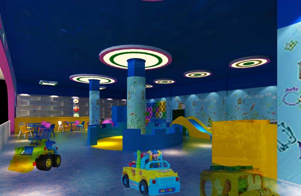 兒童主題餐廳特色呈現(xiàn)裝修設(shè)計效果圖