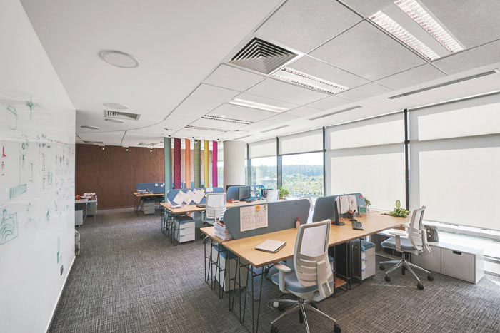 科技公司辦公室辦公區域裝修設計案例效果圖