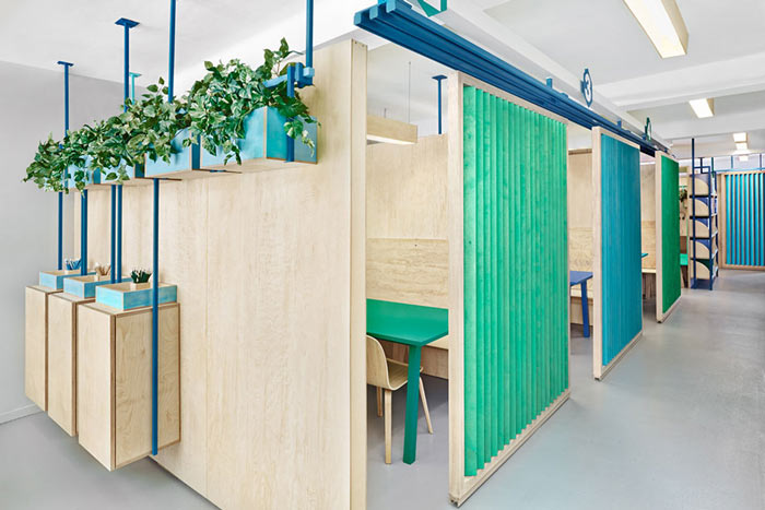 英語教育培訓機構教室裝修設計案例效果圖