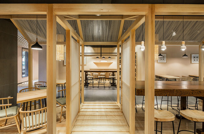 特色面館過(guò)道裝修設(shè)計(jì)效果圖