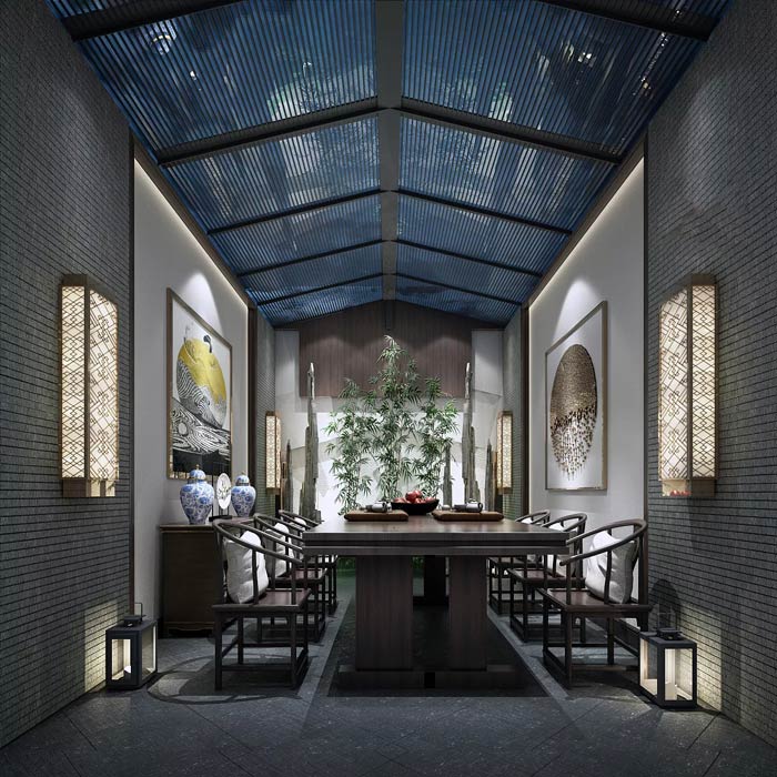 私房菜館客房裝修設(shè)計效果圖