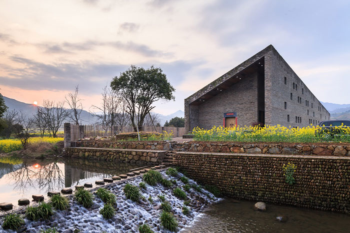 茶籽油廠房外部裝修設計效果圖