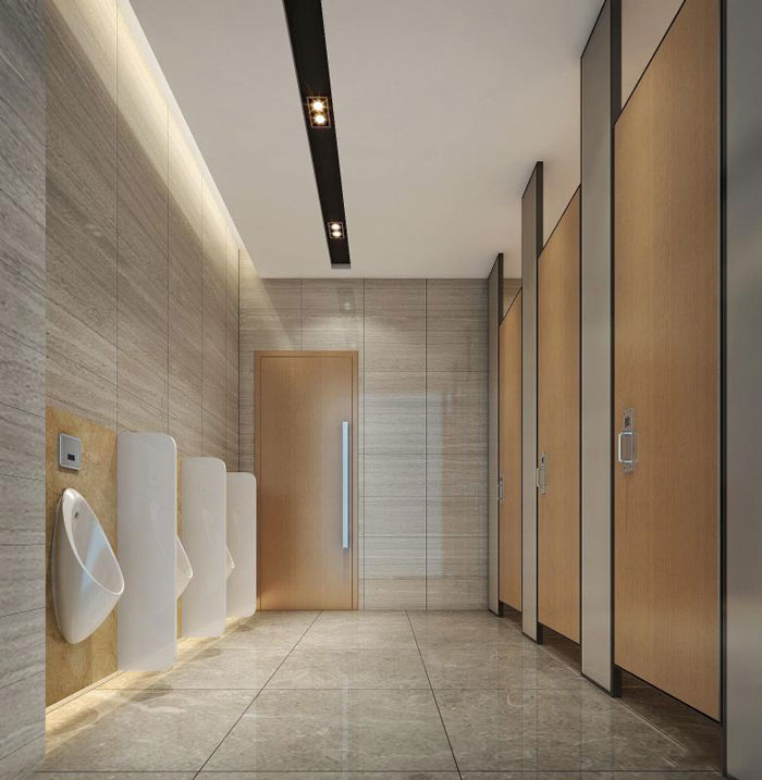 杭州濱江辦公室洗手間裝修設計效果圖