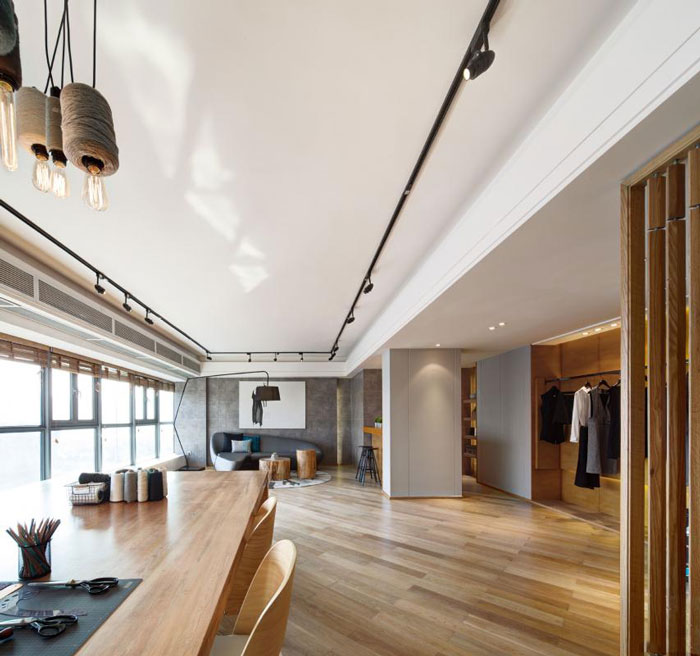 80平方辦公室辦公區裝修設計效果圖