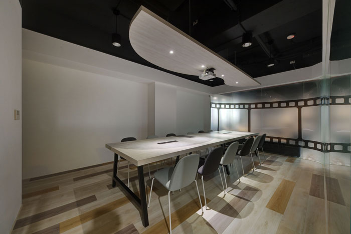 娛樂文化公司辦公室會議室裝修設計效果圖