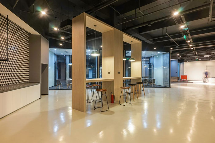 基地辦公室休息區裝修設計效果圖