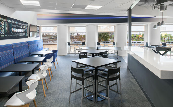 營銷策劃公司辦公室休息區裝修設計效果圖