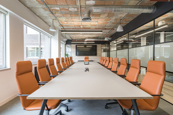 能源公司辦公室會議室裝修設(shè)計效果圖