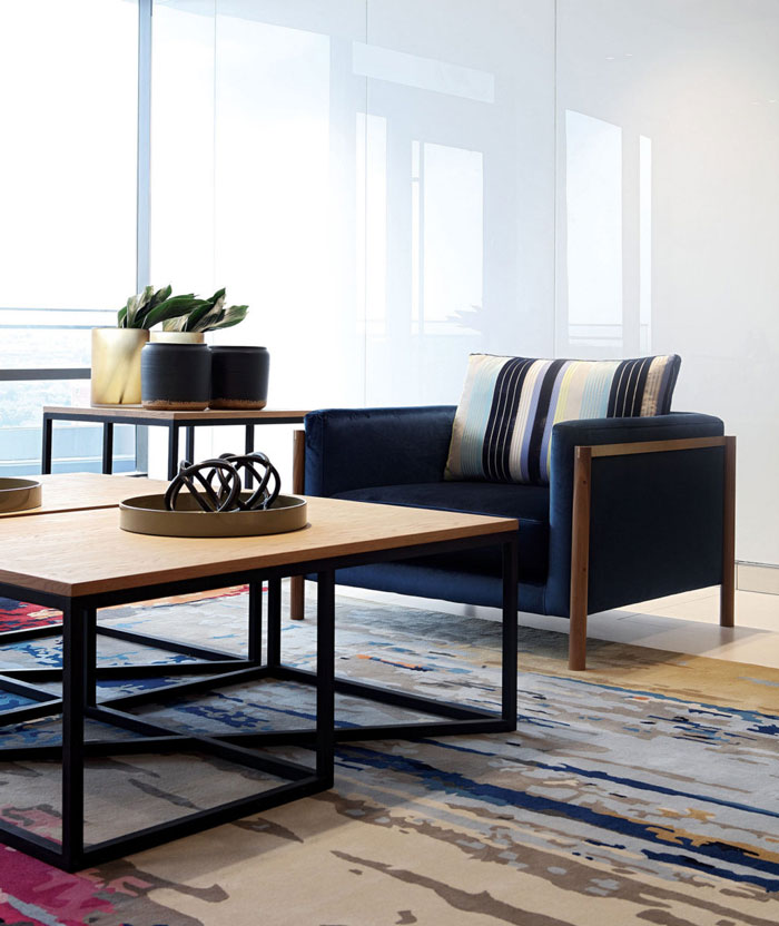 律師事務所辦公室接待區裝修設計效果圖