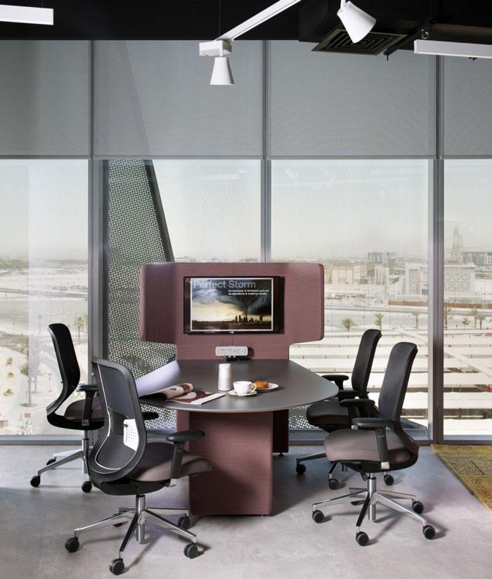 廠家辦公室匯報區裝修設計效果圖