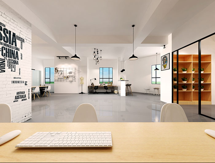 簡單辦公室會議室裝修設(shè)計效果圖