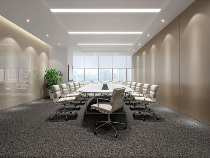 杭州瓶窯辦公室會議室裝修設(shè)計方案