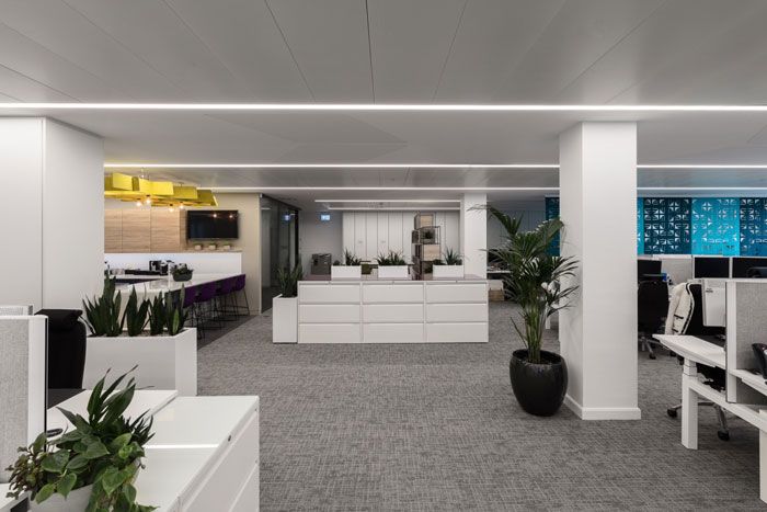 金融機構辦公室辦公區裝修設計效果圖