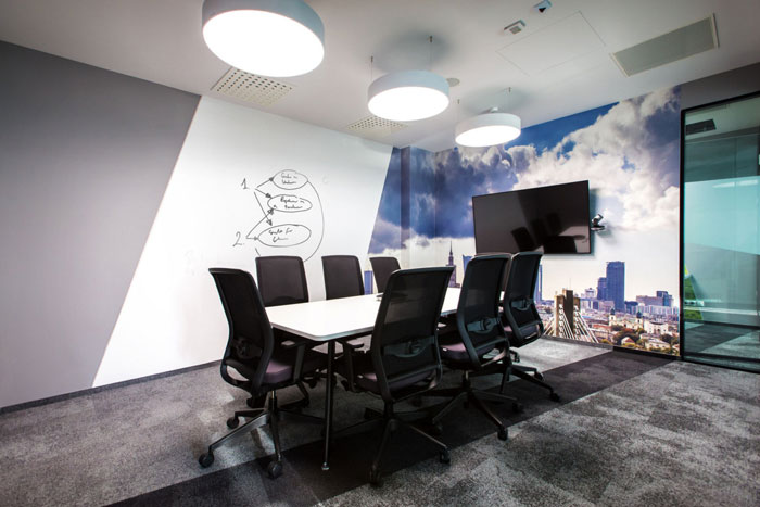 商務辦公室匯報區裝修設計效果圖