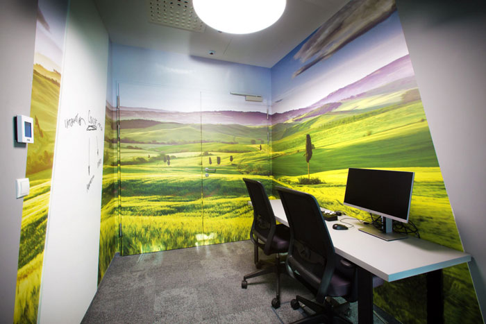 商務辦公室獨立辦公區裝修設計效果圖