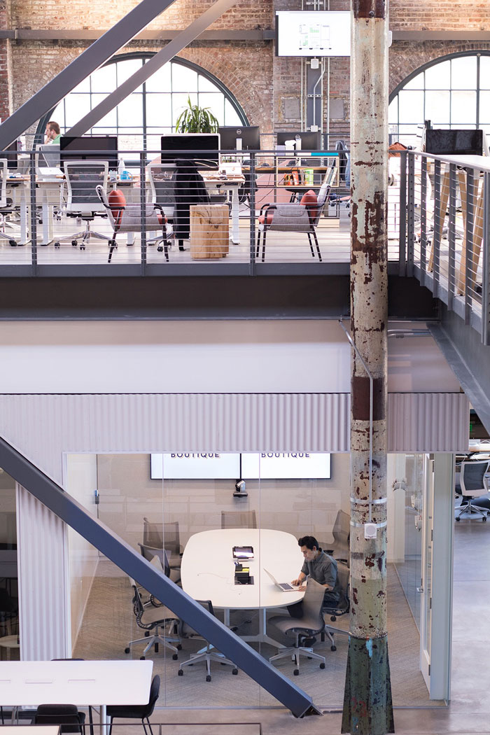 工廠辦公樓布局裝修設(shè)計效果圖