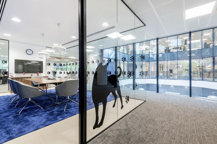 寵物醫院辦公室動線裝修設計效果圖