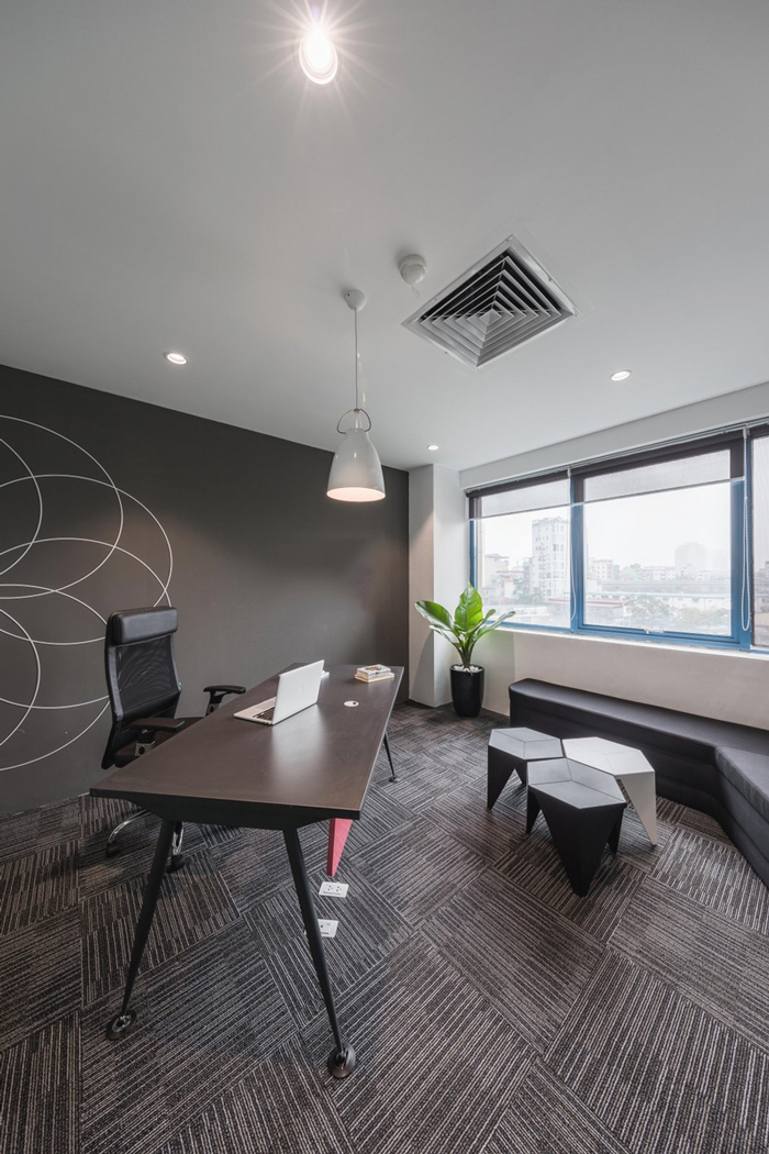 傳媒公司總經理辦公室裝修設計效果圖