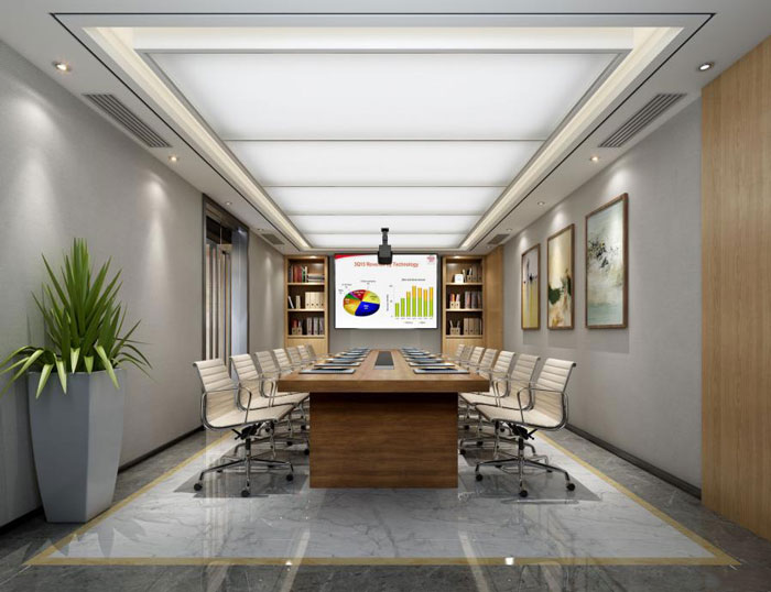 辦公室會議室簡單裝修設(shè)計(jì)效果圖