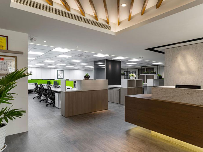 杭州富陽辦公樓辦公區(qū)裝修設(shè)計(jì)效果圖