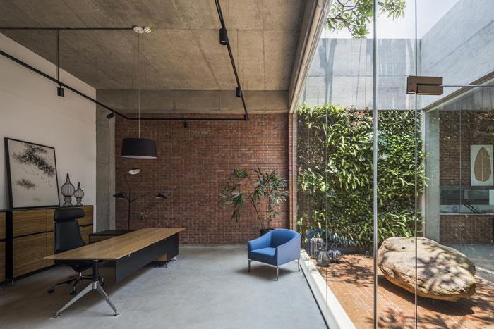 工廠總經理辦公室裝修設計效果圖