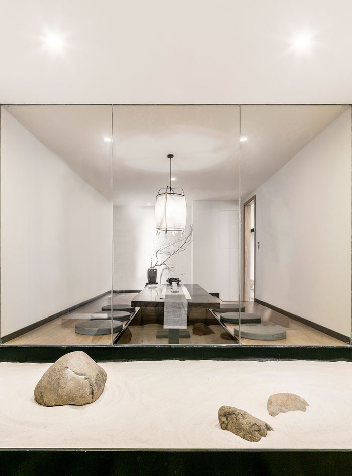 禪意辦公會所思考區裝修效果圖