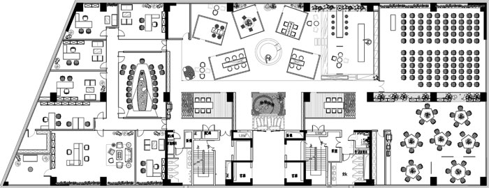 禪意辦公會所裝修設計方案