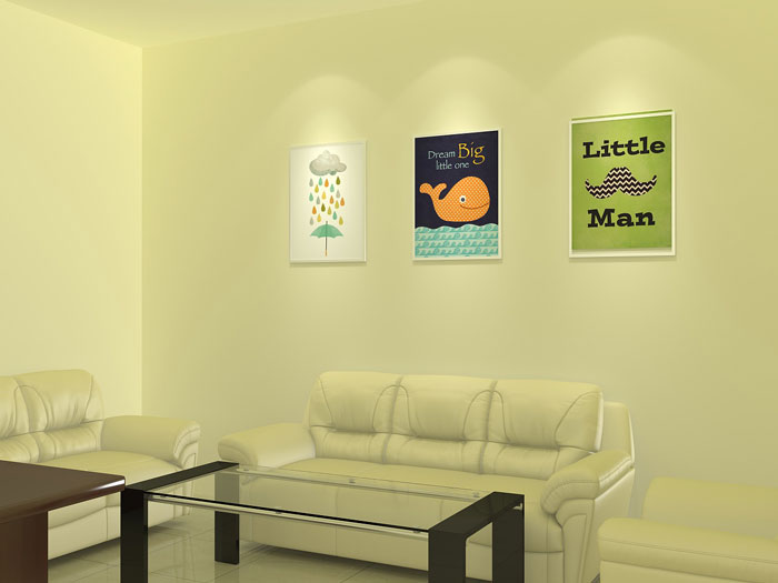 小學(xué)心理咨詢室接待區(qū)裝修設(shè)計方案