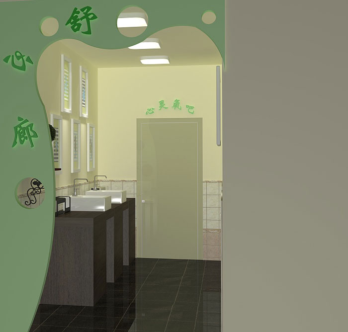 小學(xué)心理咨詢室心靈氧吧裝修設(shè)計方案