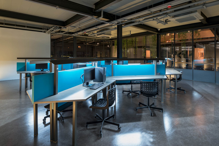 廠房寫字樓辦公區裝修設計方案效果圖