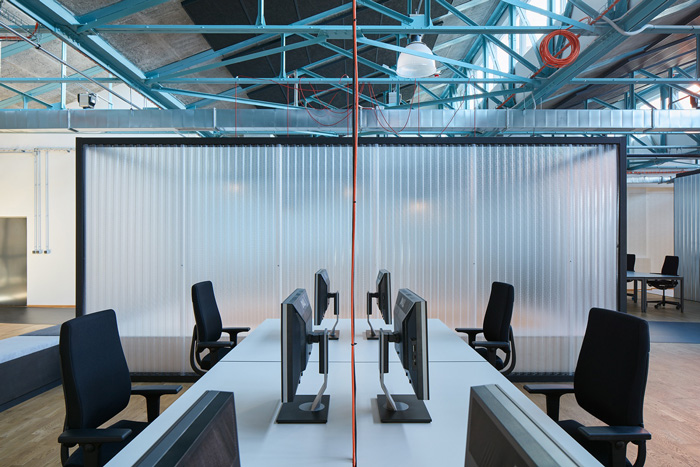 電商企業辦公室辦公區裝修效果圖