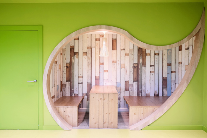 食品公司辦公室交流區裝修設計效果圖