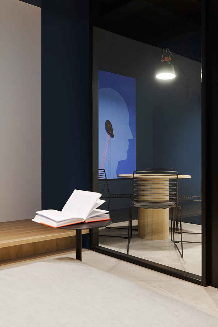 培訓教育辦公室閱讀區裝修設計效果圖