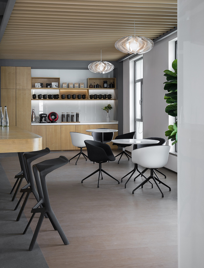 產業園辦公室休息區裝修設計效果圖