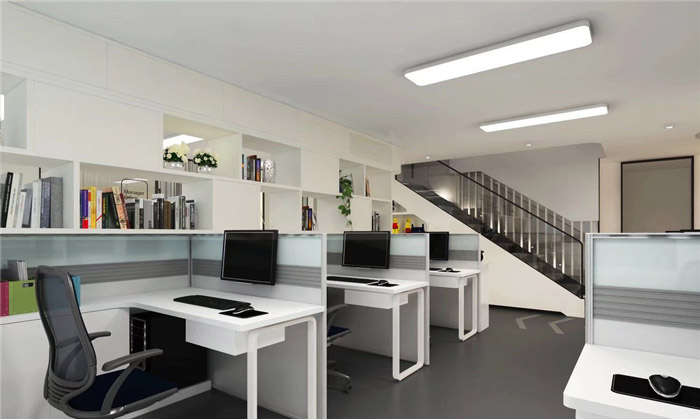 玩具公司辦公室辦公區(qū)裝修設(shè)計效果圖