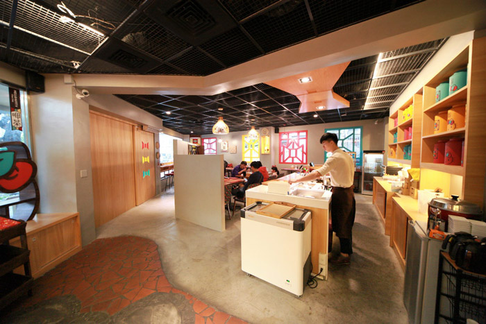 hello kitty主題餐廳廚房裝修設計效果圖