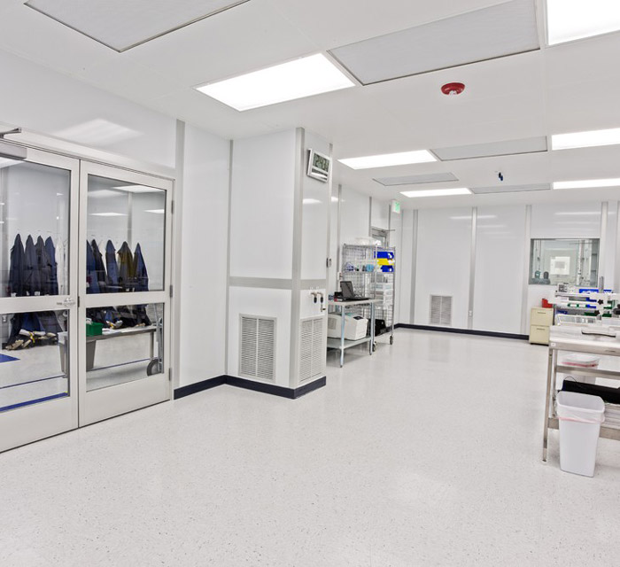 潔凈廠房過道裝修設(shè)計效果圖