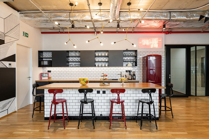 軟件科技公司辦公室茶水間設計方案