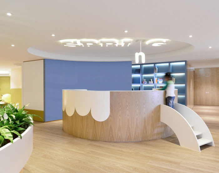 教育培訓機構裝修設計效果圖