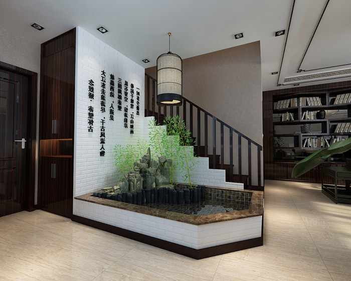 私人辦公室進門區(qū)裝修設(shè)計效果圖