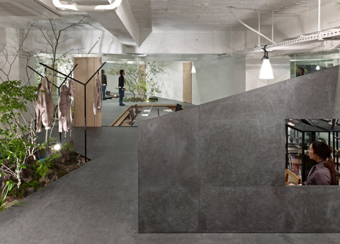 皮具公司辦公區裝修設計效果圖