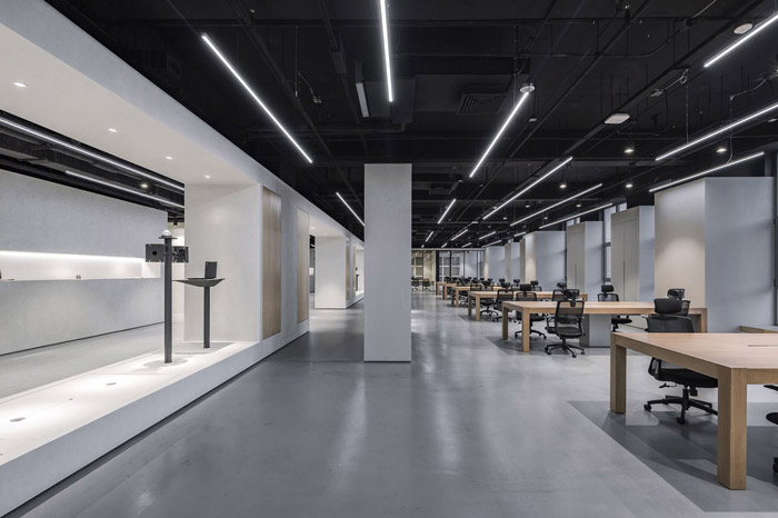 寫字樓辦公室辦公區裝修效果圖