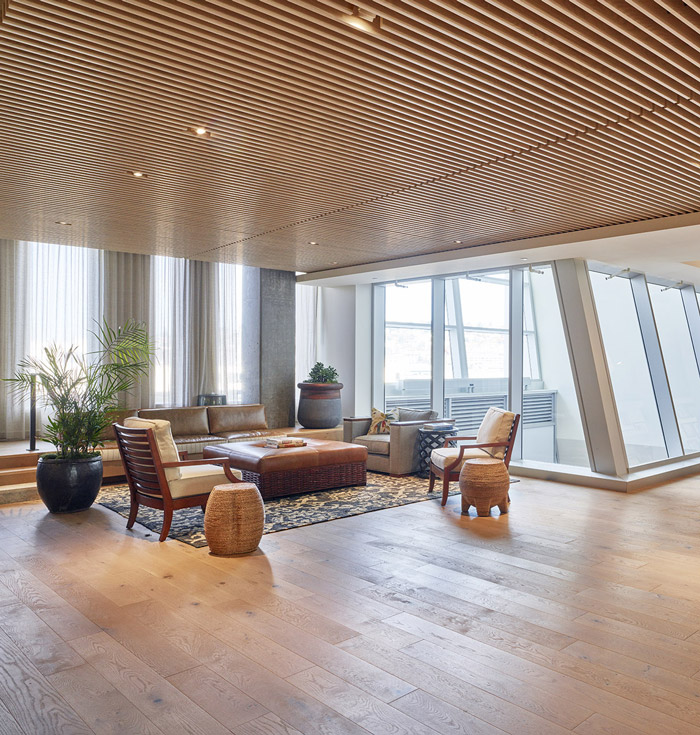 200人辦公室討論區裝修設計效果圖